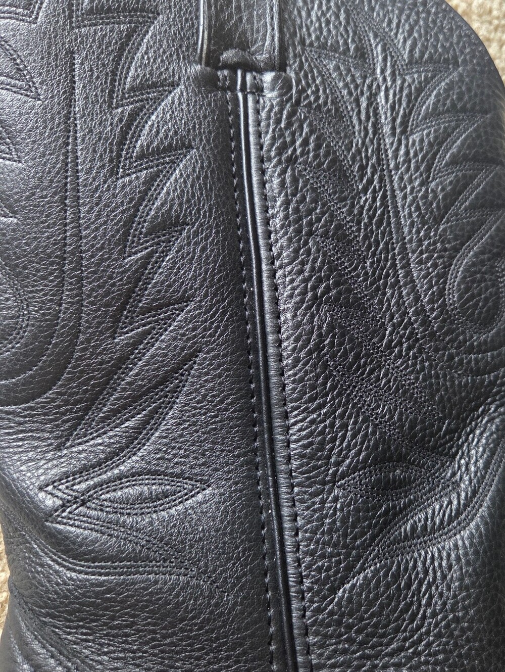 Durango RD4100 Women's 11" Western Cowboy Boots Black Size 9.5 - Picture 6 of 8